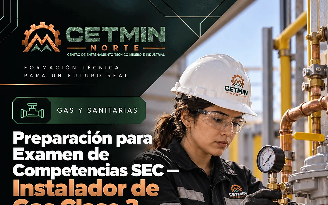Preparación para Examen de Competencias SEC — Instalador de Gas Clase 3