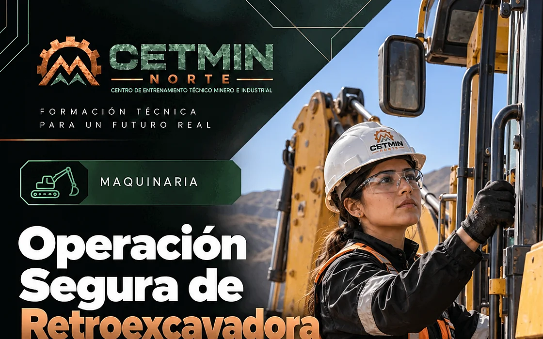 Operación Segura de Retroexcavadora