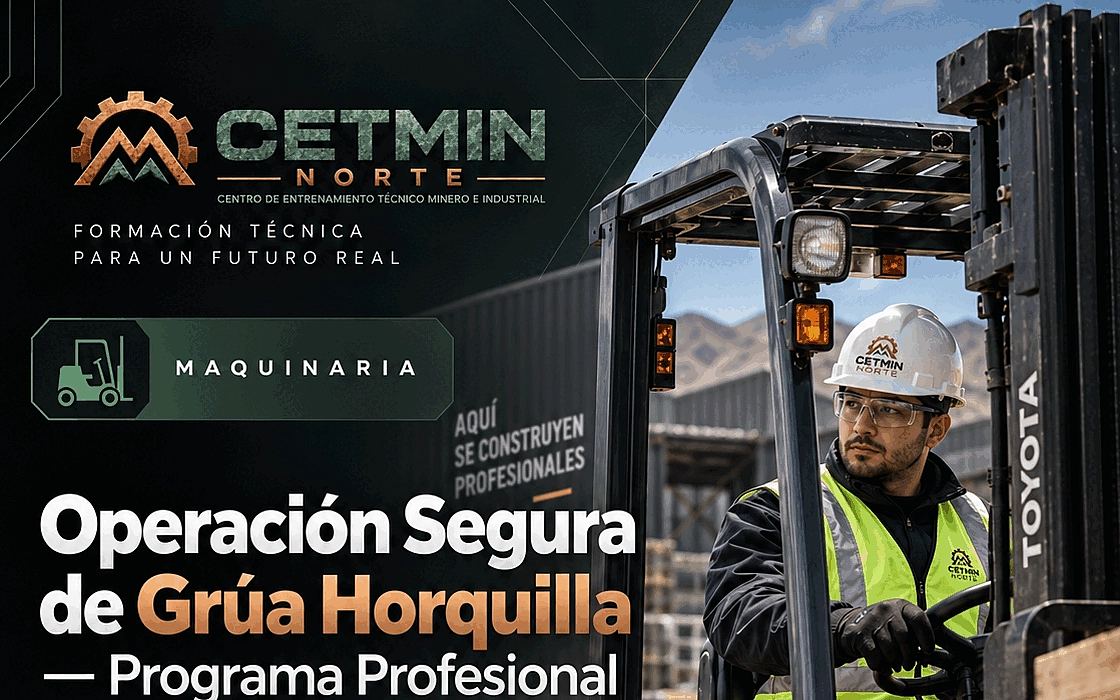 Operación Segura de Grúa Horquilla — Programa Profesional