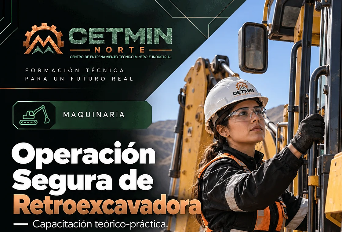 Operación Segura de Retroexcavadora
