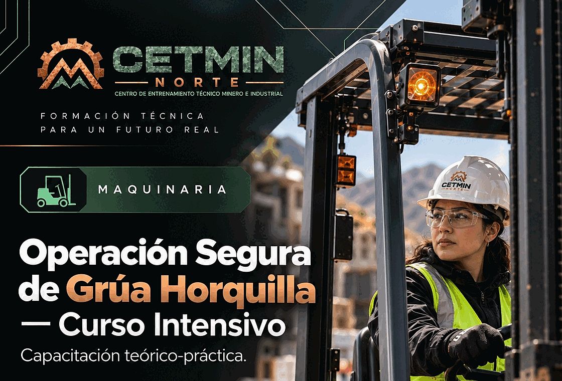 Operación Segura de Grúa Horquilla — Curso Intensivo