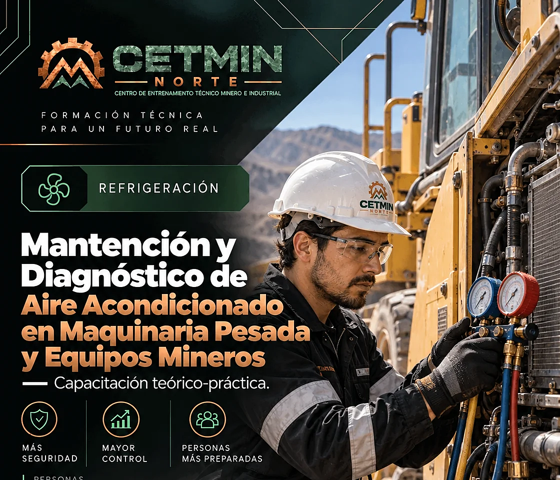 Mantención y Diagnóstico de Aire Acondicionado en Maquinaria Pesada y Equipos Mineros