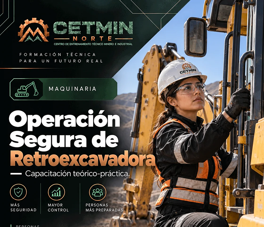 Operación Segura de Retroexcavadora