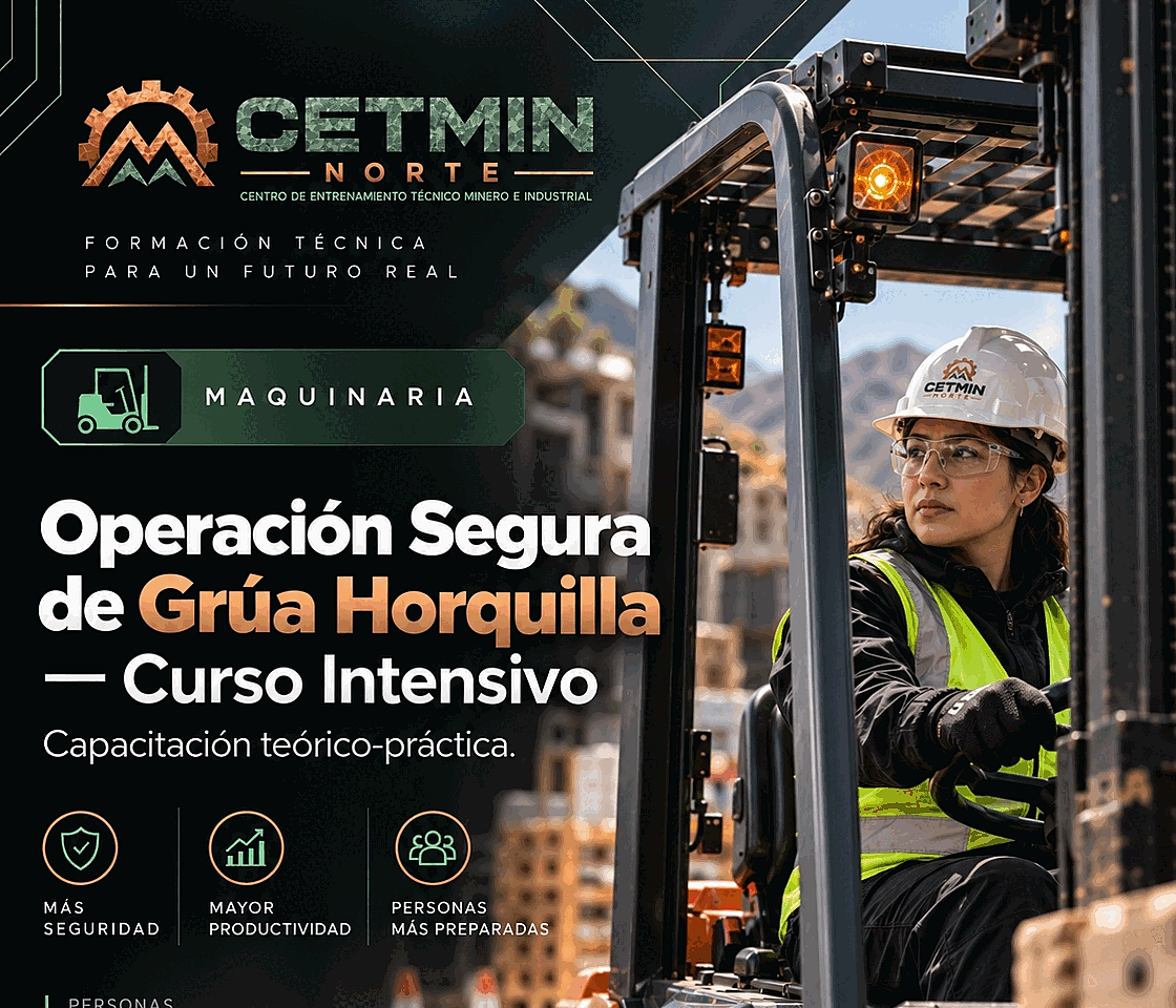 Operación Segura de Grúa Horquilla — Curso Intensivo