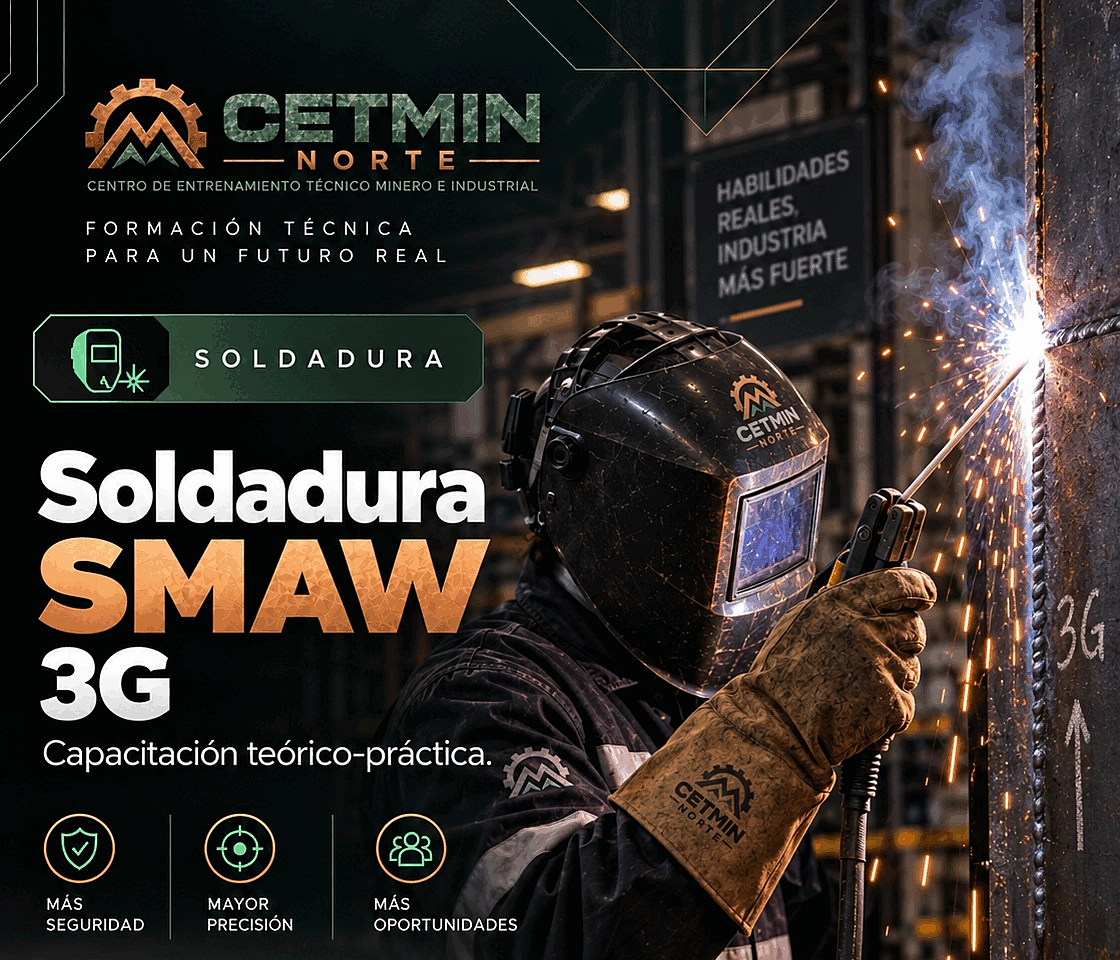 Soldadura SMAW — 3G